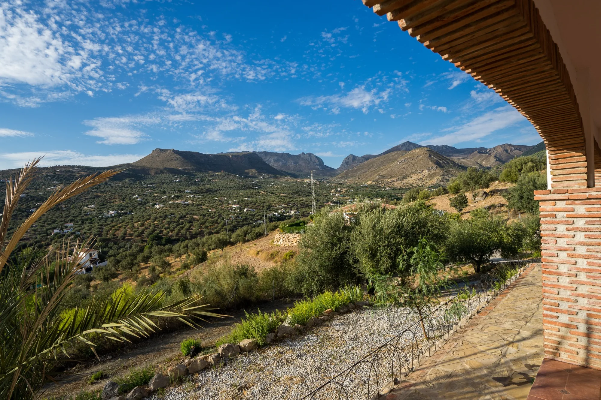Mountain landscape viewed from La Roca